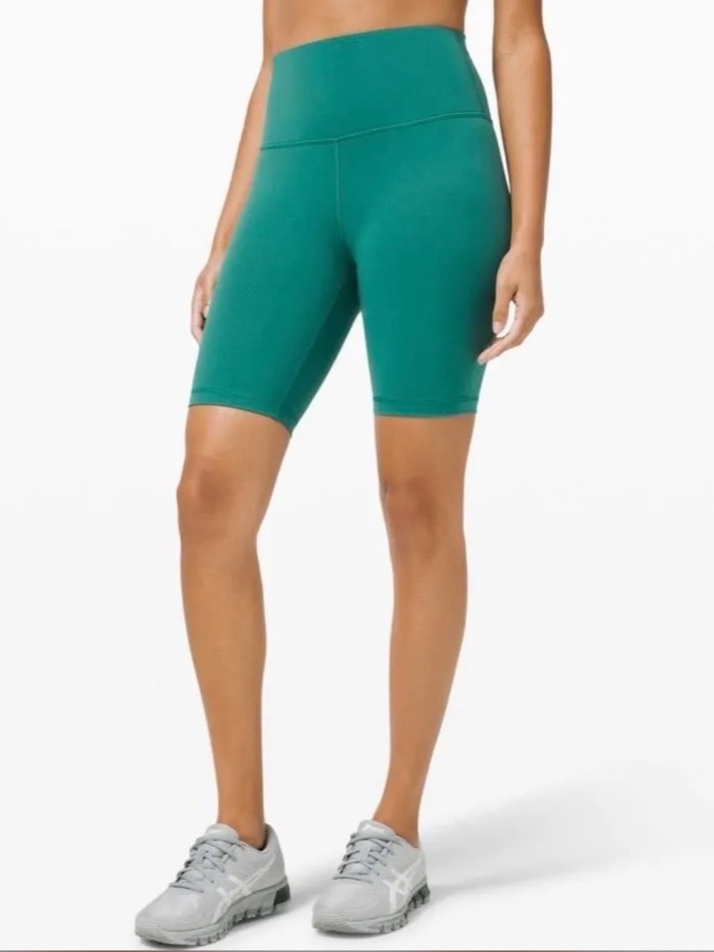 Lululemon Wunder Train High Rise Short 8" Teal Lagoon